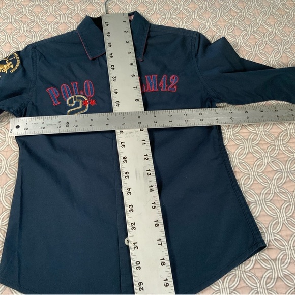 LA MARTINA Stretch cotton shirt for Boys. Size 4 - Picture 5 of 8